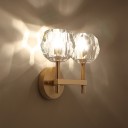 Loft Industry Modern -  Boule De Cristal Double Sconce